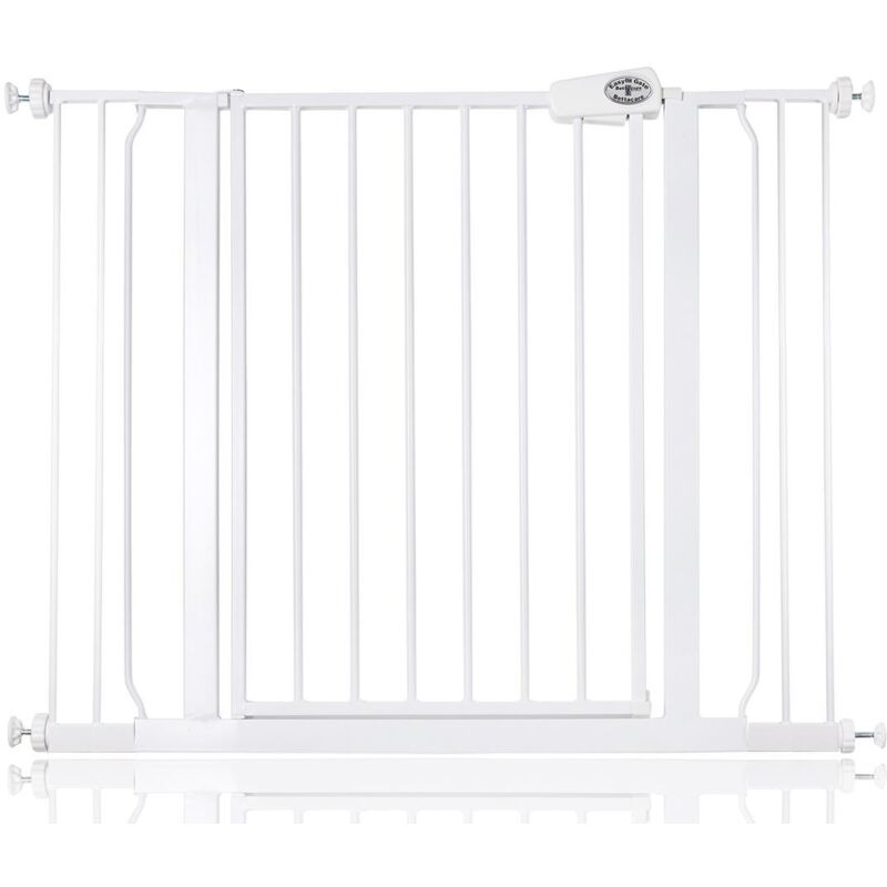Bettacare - Easy Fit Gate, 100.8cm - 108.8cm, White, Pressure Fit Stair Gate, Baby Gate For Doors Hallways And Spaces