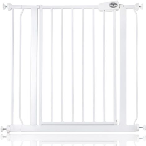 Bettacare Easy Fit Gate, 81.4cm - 89.4cm, White, Pressure Fit Stair Gate, Baby Gate for Doors Hallways and Spaces