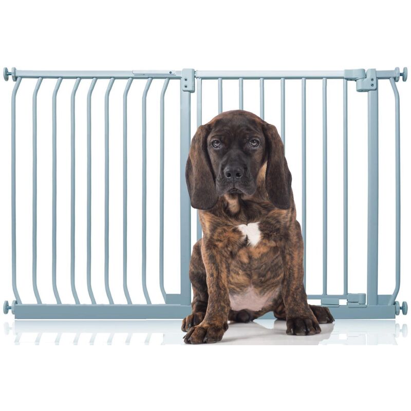 Bettacare - Elite Pressure Dog Gate, 134cm - 143cm, Matt Grey, Pressure Fit Pet Gate For Dog And Puppy