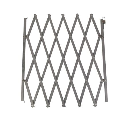 Bettacare Expandable Pet Barrier, 60cm - 108cm, Grey, Wooden, Retractable Dog Safety Gate, Barrier for Puppy and Dog