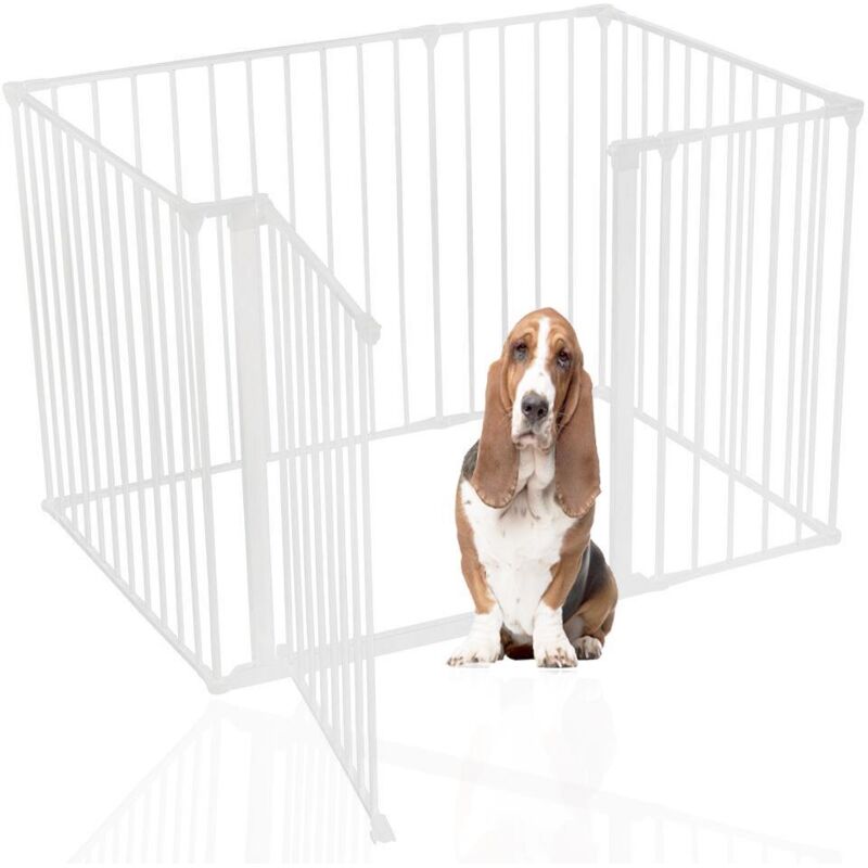 Bettacare - Pet Pen, 72cm X 105cm, White, 70cm High, Dog Pen For Pets And Puppies, Dog Playpen Suitable For Indoor And Outdoor Use