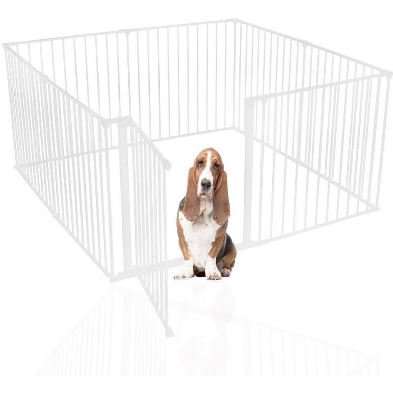 Bettacare - Pet Pen, 144cm X 144cm, White, 70cm High, Dog Pen For Pets And Puppies, Dog Playpen Suitable For Indoor And Outdoor Use