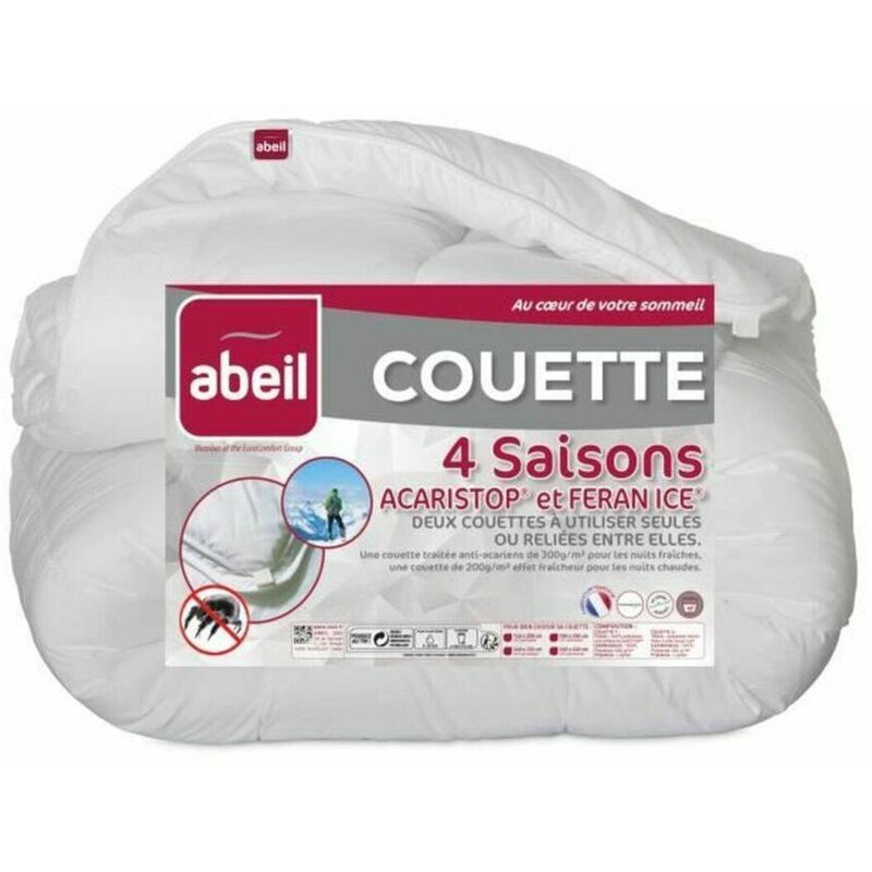 Les Tendances Abeil 4-jahreszeiten Bettdecke Gegen Milben 240 X 260 Cm