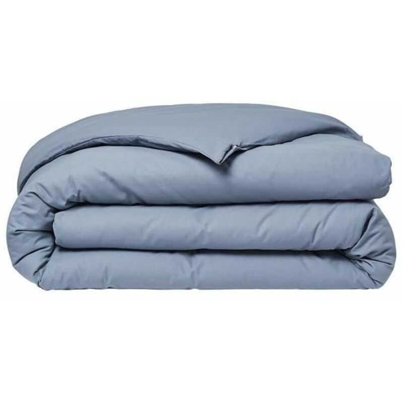 Today Essential Bettbezug – 140 X 200 Cm – 1 Person – 100 % Einfarbige Baumwolle – Denim