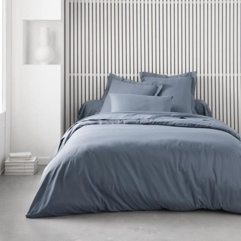 Bettdeckenbezug Today Essential Blau Denim 240 X 260 Cm