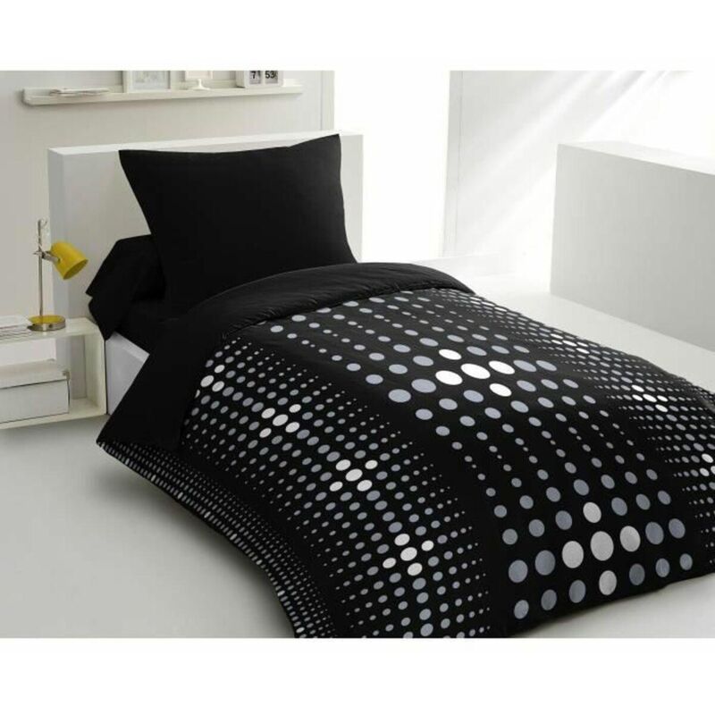 Les Tendances Home-linge-passion Steevy Bettbezug Schwarz 140x200 Cm
