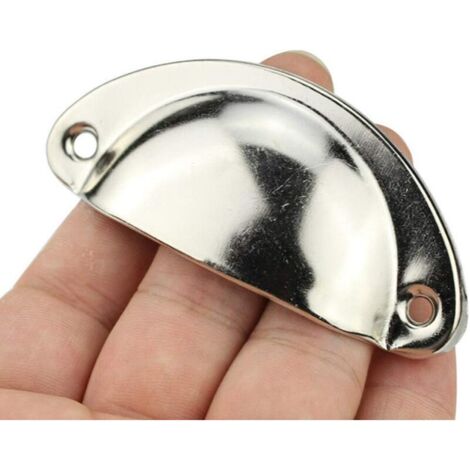 BETTE 10 piezas Tirador de cajón vintage Tirador de concha Tirador de puerta Tirador de armario de cocina Tirador de pomo en forma de concha Tirador de puerta Decoración retro para armario