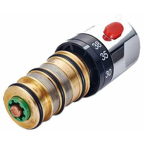 BETTE Thermostatic Cartridge and Brass Handle for Bath Shower for Mixer Mixer Tap Shower Bar Mixer Tap Shower Mixer Cartridge