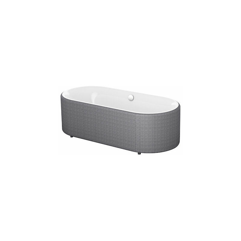 

Bette Lux Oval Couture, bañera 180x80x45cm, 3466TX, color: Blanco - 3466-000TX