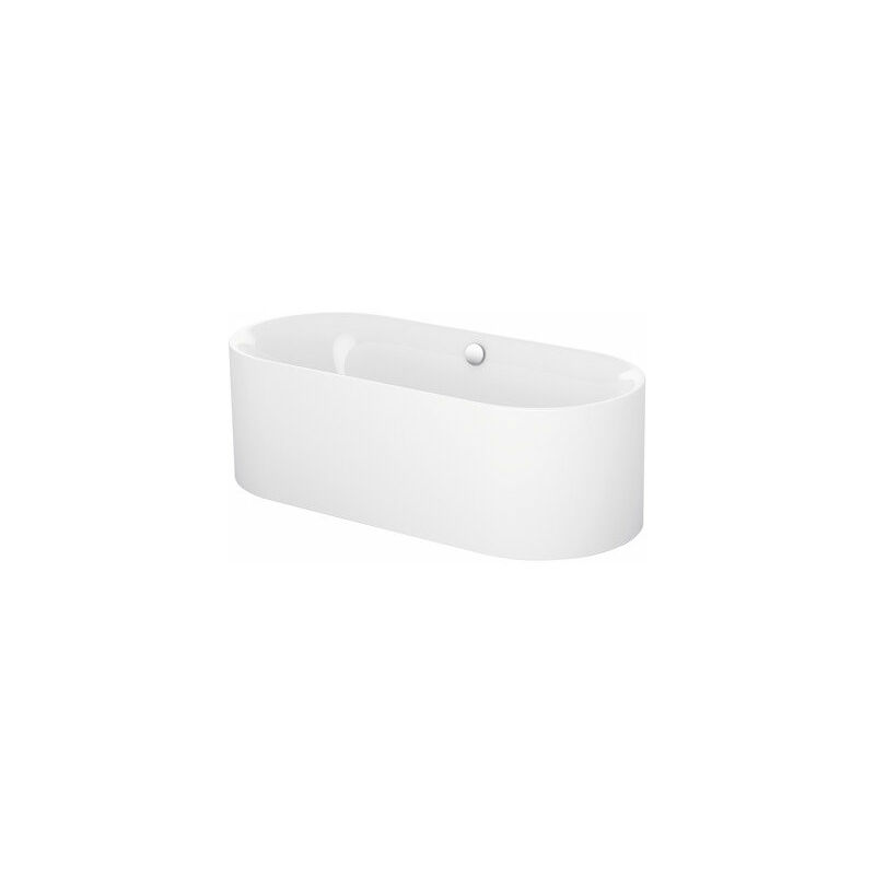 

Bette Lux Oval Silhouette bañera independiente, 190 x 90 x 45 cm, 2 respaldos, 3467CFXXS, color: Blanco - 3467-000CFXXS