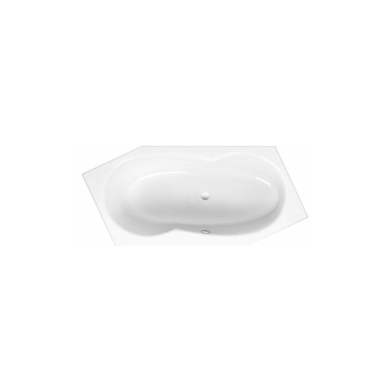 

Bette Metric, bañera 206x90x45cm, 6840- pie derecho, rebosadero delante, color: Blanco con BetteGlasur Plus - 6840-000Plus
