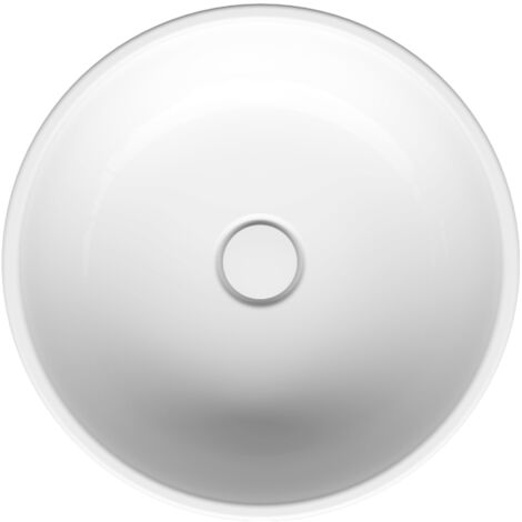 BetteBalance Aufsatzwaschtisch, rund, 425mm, glasierter