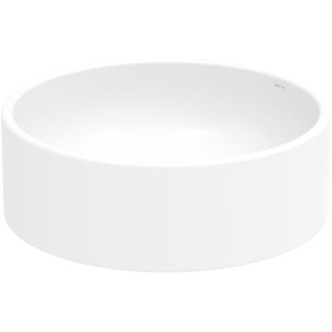 BetteBalance lavabo à poser, rond, 425mm, titane-acier émaillé,