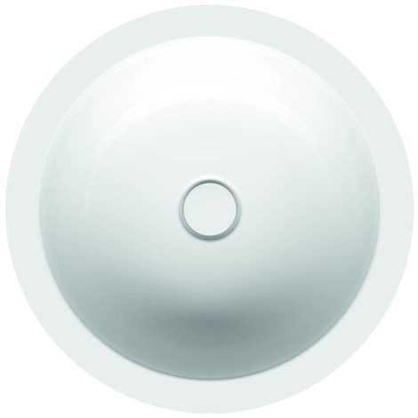 BetteBalance Unterbauwaschtisch, rund, 475mm, glasierter