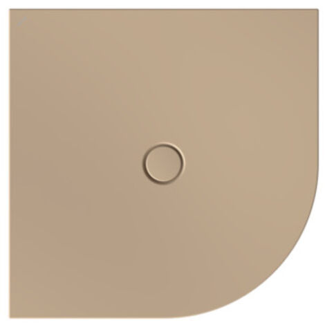 BetteFloor Corner Duschwanne, Radius 500mm, 100x100cm, 5451-425