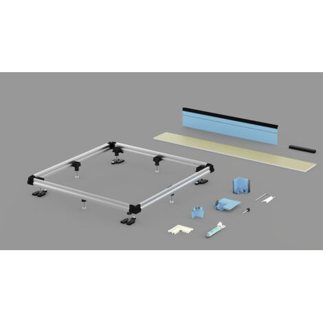 BetteFloor Einbausystem UNIVERSAL, Verstellbereich 75-215mm,