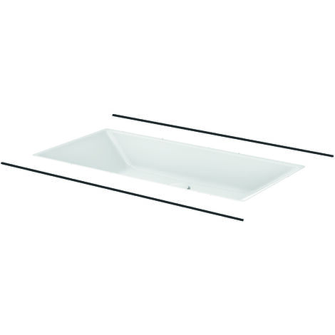 Betteloft Unterbau-Waschtisch, ohne Hahnloch, A231, 740 x 386 mm,