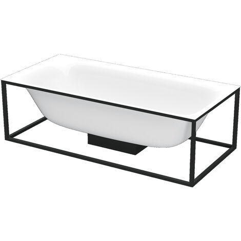 BetteLux Forma rectangular 190x90x45cm, 2 respaldos inclinados,