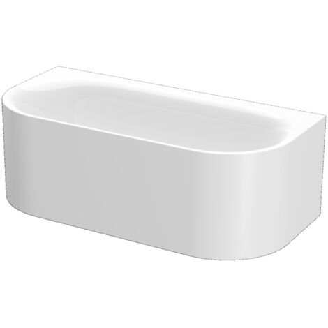 BetteLux Oval I Silhouette baignoire pré-mur 170x80x45cm, double