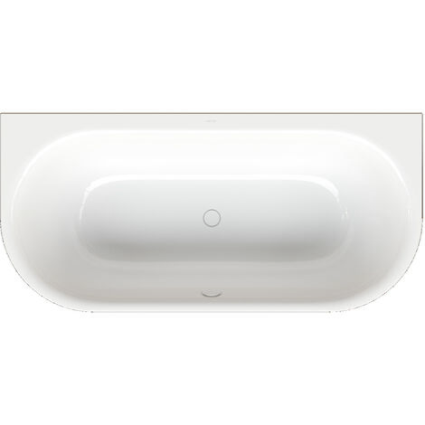 BetteLux Oval I Silhouette baignoire pré-mur 180x85x45cm, double