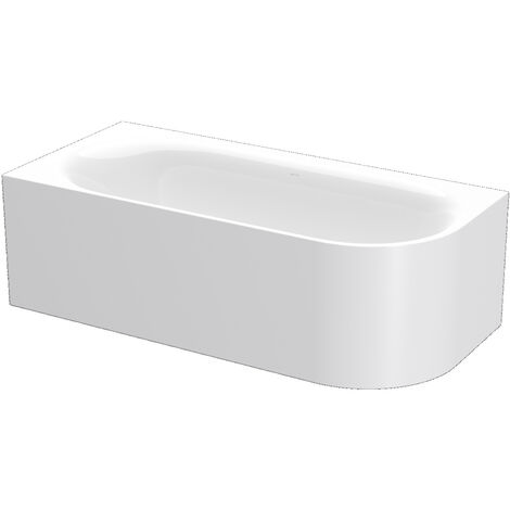 BetteLux Oval IV Silhouette esquina bañera 185x85x45cm, 2