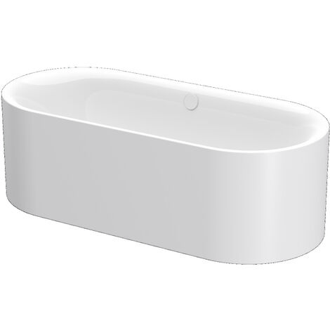 BetteLux Oval Silhouette bañera independiente, 180x80x45cm, 2