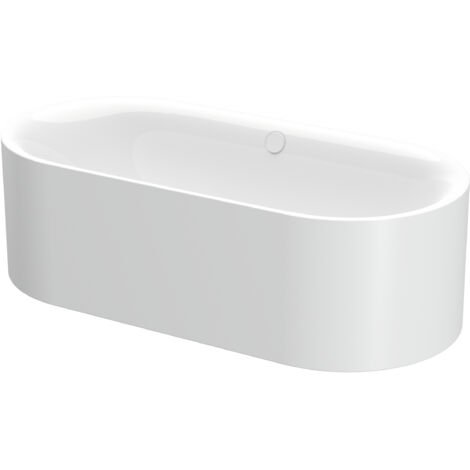 BetteLux Oval Silhouette bañera independiente, 190 x 90 x 45 cm,