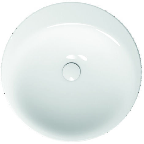 BetteLux Ovale lavabo à encastrer sans trou de robinet, A220 500