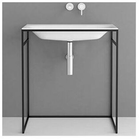BetteLux Shape lavabo à encastrer pour cadre de lavabo, avec trou