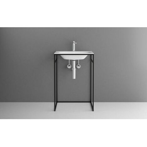 BetteLux Shape lavabo à encastrer pour cadre de lavabo, avec trou