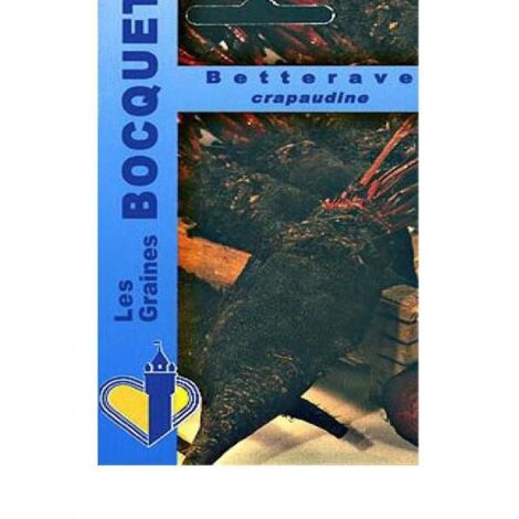 Betteravec rouge 'Crapaudine' le sachet de 250 graines (6g)