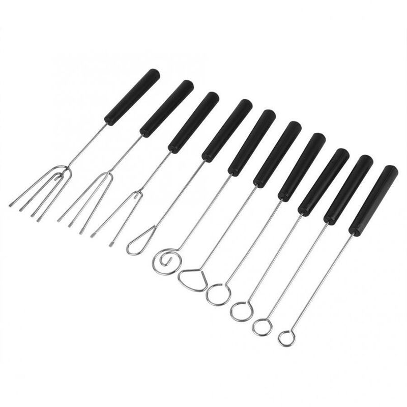 10 Schokoladen-Tauchgabeln, Edelstahl-Schokoladen-Tauchgabeln-Set, langer Griff, für DIY-Schokoladenbacken – 20 cm – Betterlife | 09466991714233 10 Schokoladen-Tauchgabeln, Edelstahl-Schokoladen-Tauchgabeln-Set, langer Griff, für DIY-Schokoladenbacken – 20 cm – Betterlife | 09466991714233