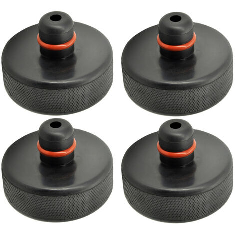 Prevents Scratches Damage Lifter Scissor Jack with Groove Diameter 75/50 mm 300 g Zerone 2 Pieces rubber pads for Car Lifter 