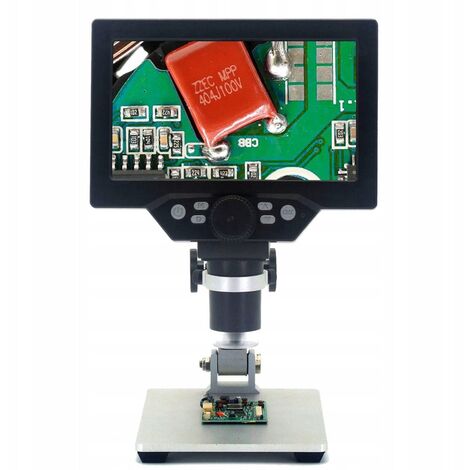 betterlife Microscope numérique 12MP 1-1200X grossissement LCD affichage à cristaux liquides LED luminosité réglable, utilisé pour l'inspection de contrôle qualité de l'industrie de la téléphonie mobi