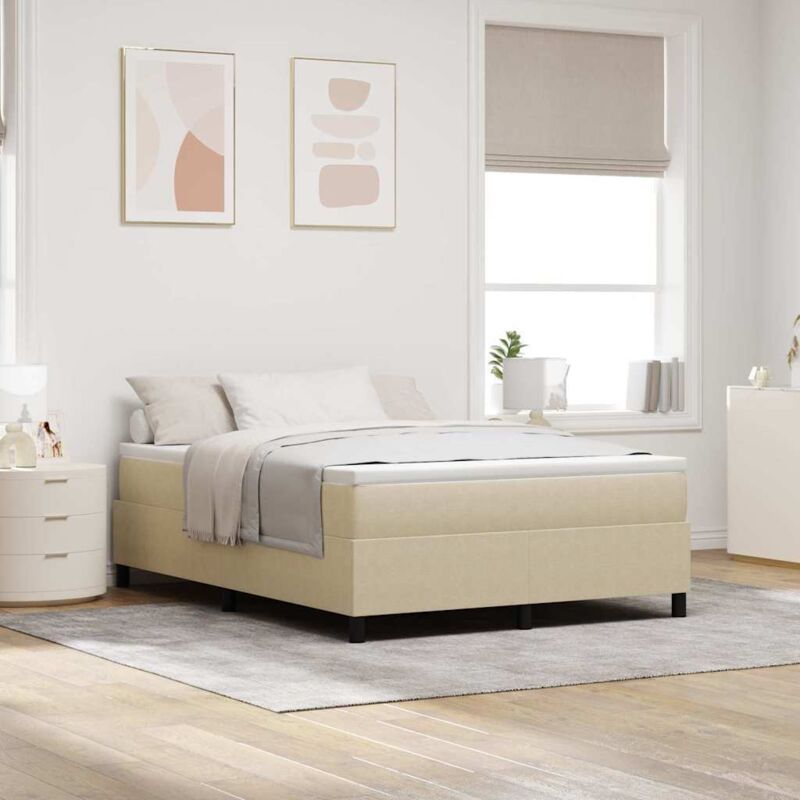 Boxspringbett Grau Grün 160 X 200 Cm Cordstoff Vidaxl