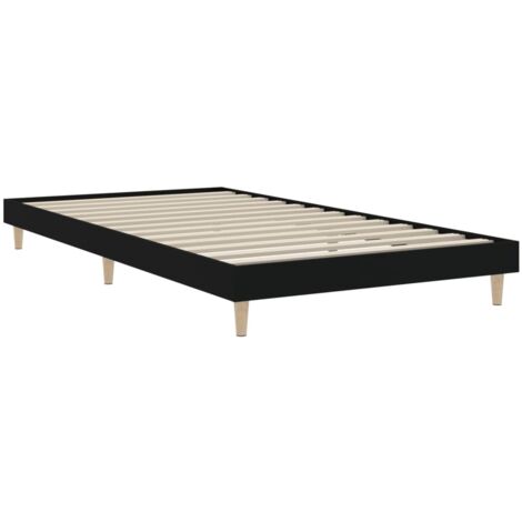 Bettgestell Schwarz 100x200 cm Holzwerkstoff vidaXL