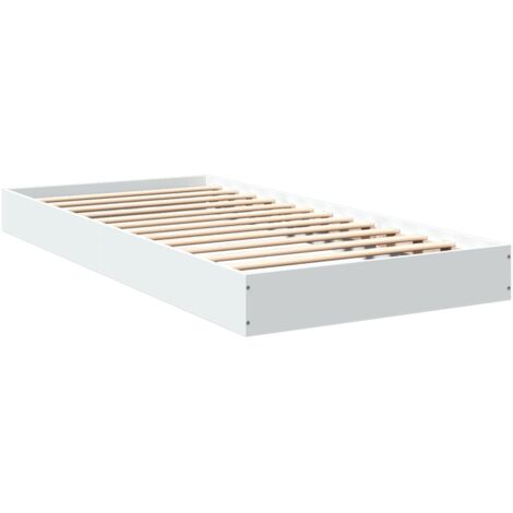 Bettgestell Weiß 90x200 cm Holzwerkstoff vidaXL