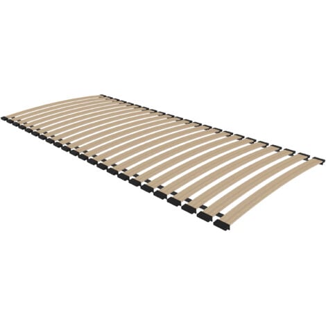 AUTRES Bettrahmen mit 23 Federleisten FLEX 200x70