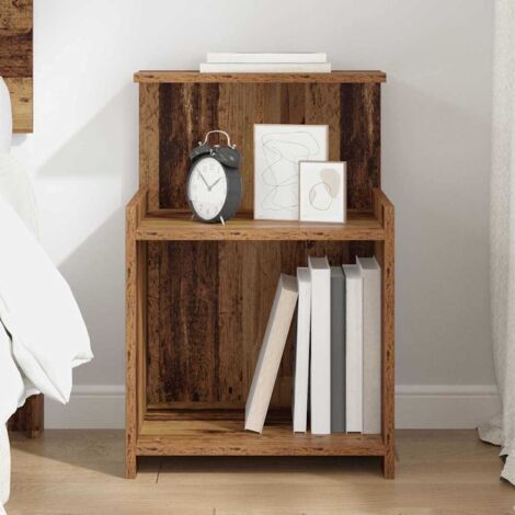 Bettschrank Altholz 40 x 35 x 60 cm Spanplatte vidaXL