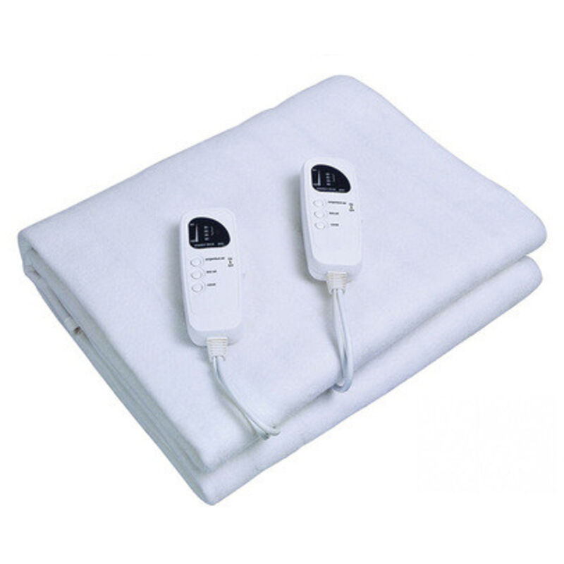 Fm Weiß Doppelter Elektrischer Bettwärmer Cs-302 160X140 2X60 W