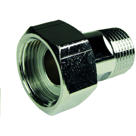 BEULCO Wasserzählerverschraubung verchr. 3/4" IG x 1/2" AG, je Stück