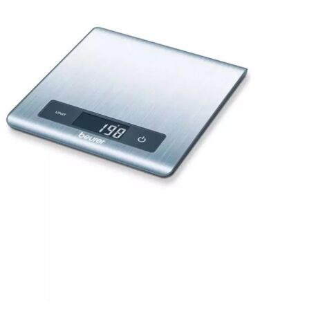 BEURER Balance de cuisine jusqu'à 5 kg acier inoxydable KS 51