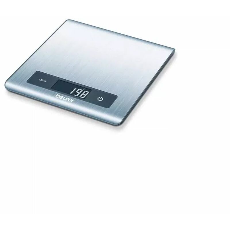 

Beurer Balanza de cocina KS 51 5 kg plateada - Plateado