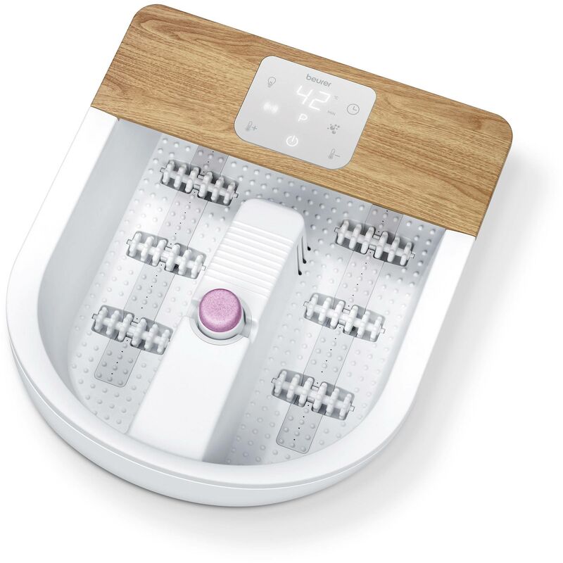 Beurer - fb 65 Bain de pieds à remous 650 w blanc, bois R669722