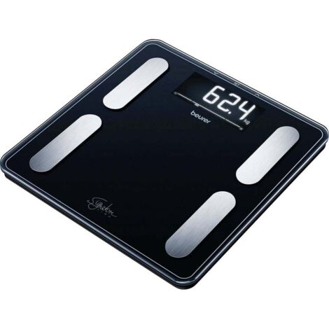 Beurer BF 400 Bilancia Diagnostica Nero 200kg Analisi Corporea 10 Utenti