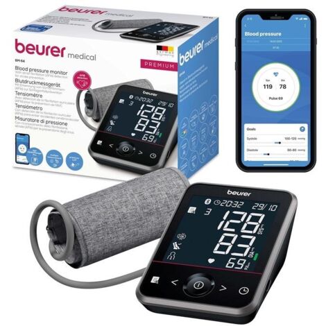 Beurer BM 64 Bluetooth Inflation Technology Armdruckmessgerät