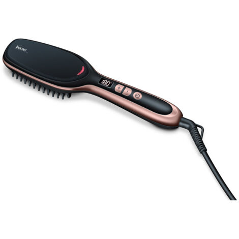 Beurer Brosse lisseuse noir, rose