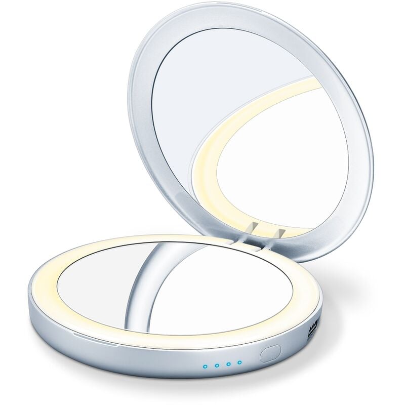 

Beurer BS39 Espejo de maquillaje con luz led y batería externa para móvil