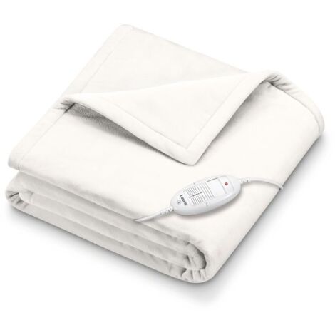 beurer Cosy HD 75 couverture chauffante blanc 180x130 cm
