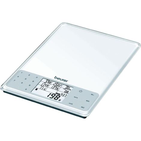 Beurer DS 61 Analysewaage digital   Weiß 165 x 24